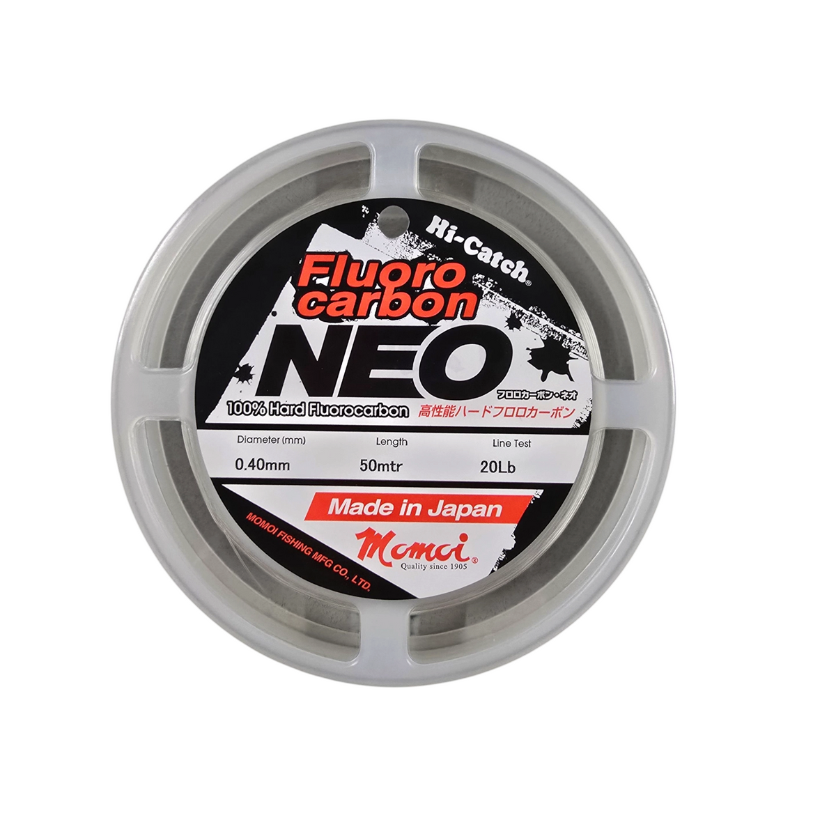 Fluorocarbone Momoi NEO Hi-Catch Diamètre: 0.40 mm