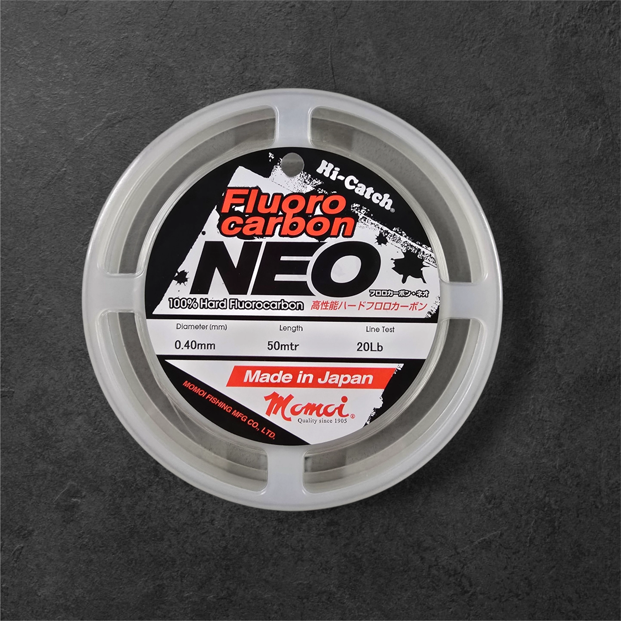 Fluorocarbone Momoi NEO Hi-Catch Diamètre: 0.40 mm