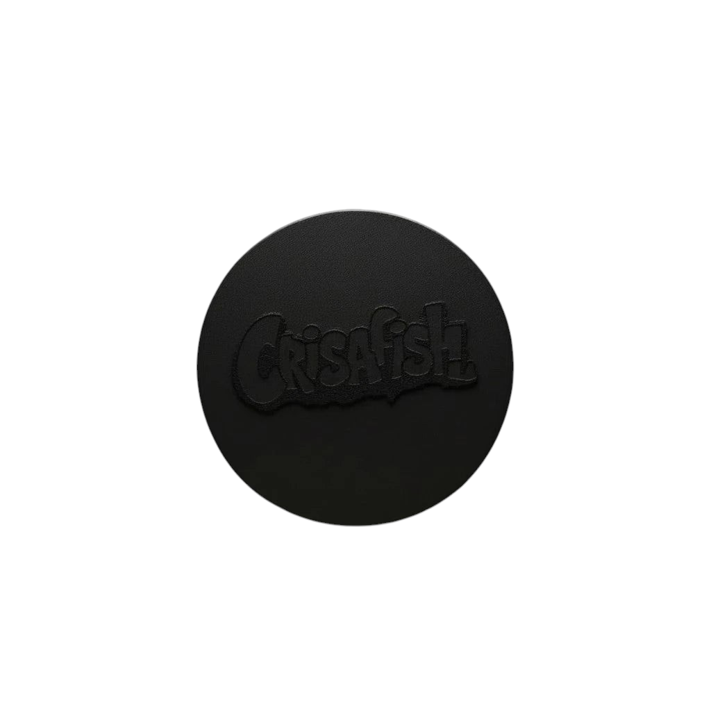 Bouchon d'étanchéité noir Crisafish pour embase de siège Springfield, conçu pour protéger contre l'eau et la saleté.