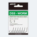 Hameçon simple BKK DSS-Worm Taille: 6