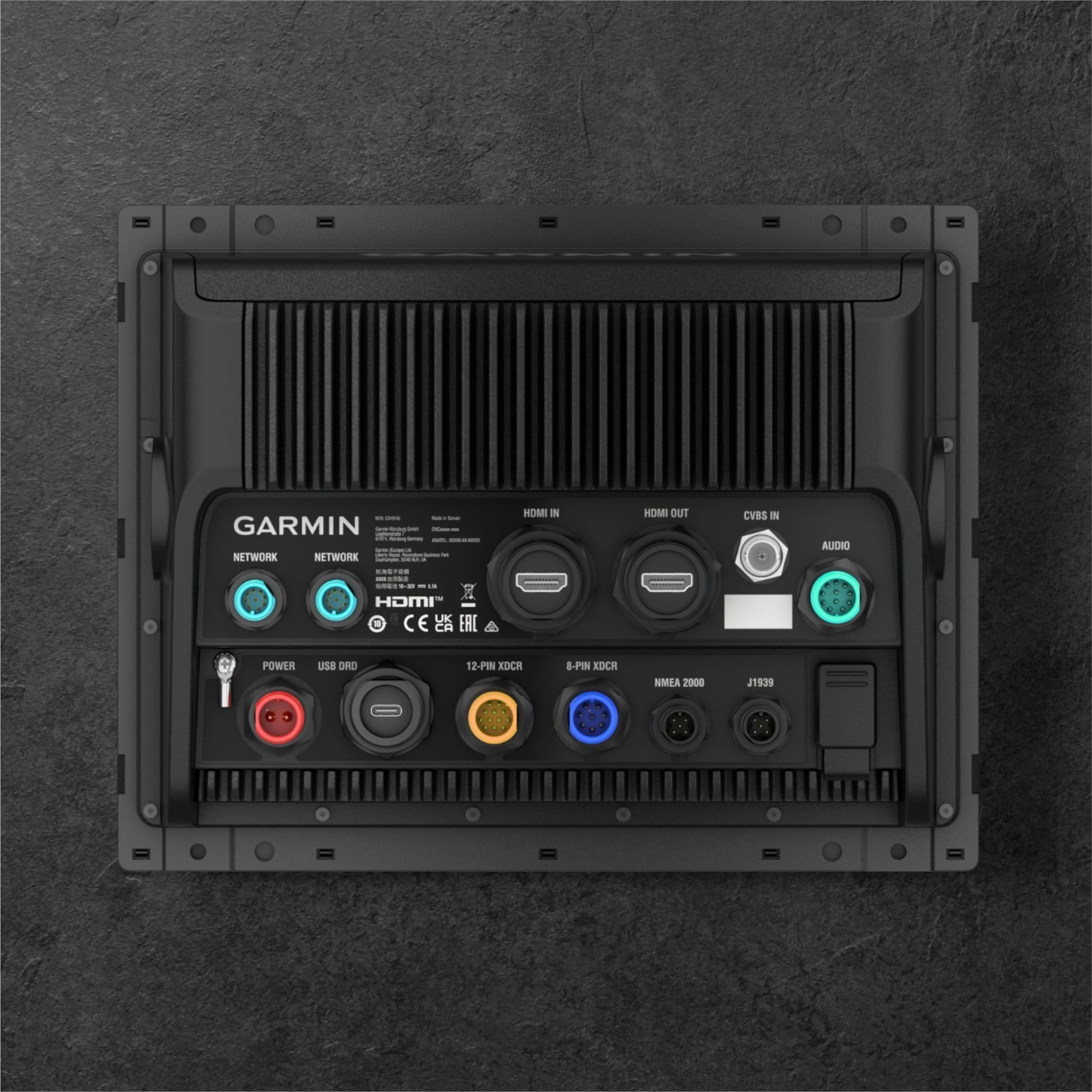 Garmin Traceur Sondeur GPSMAP 9010xsv vue de dos