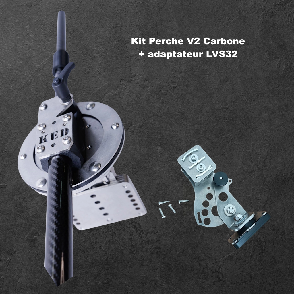 Perche KED version 2.0 Carbone Modèle: Pour LVS32