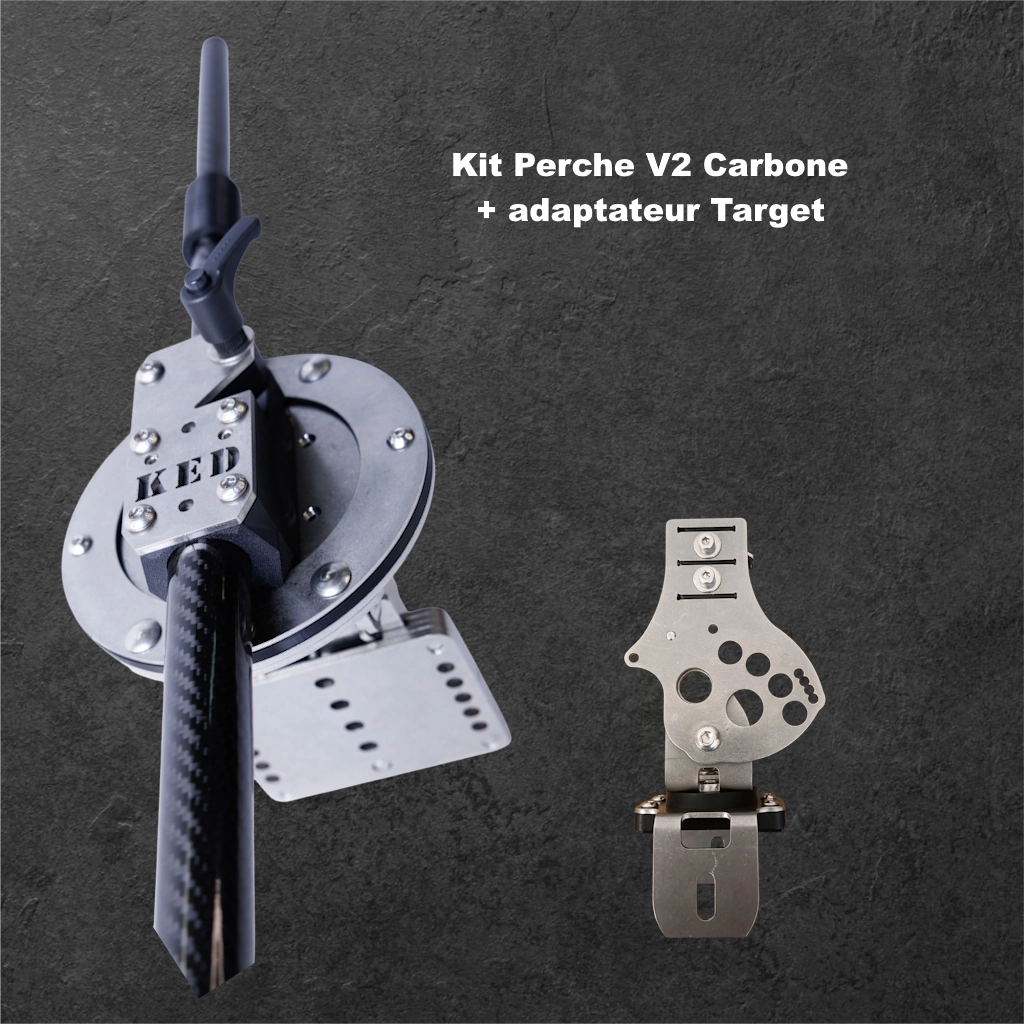 Perche KED version 2.0 Carbone Modèle: Pour Target