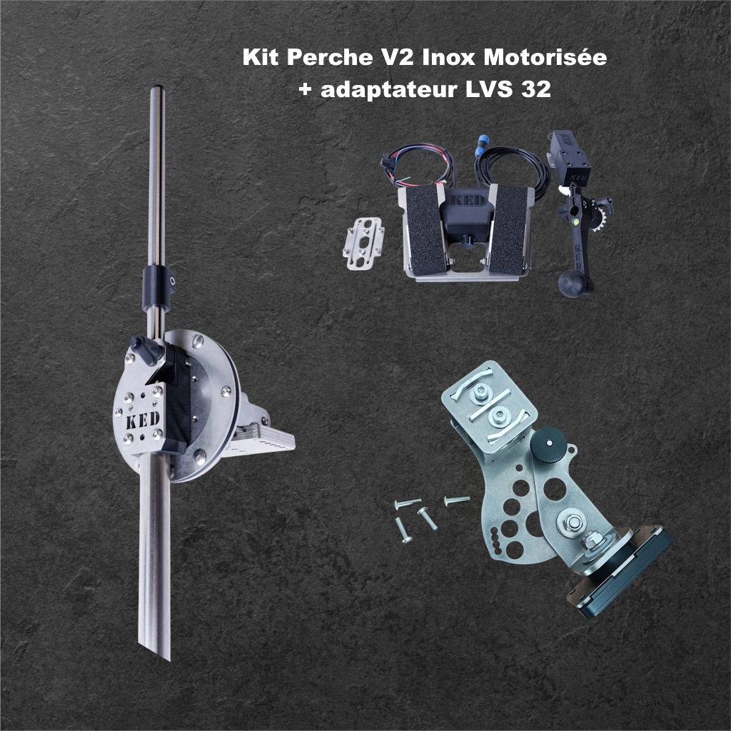 Perche KED version 2.0 Modèle: Motorisée pour LVS32