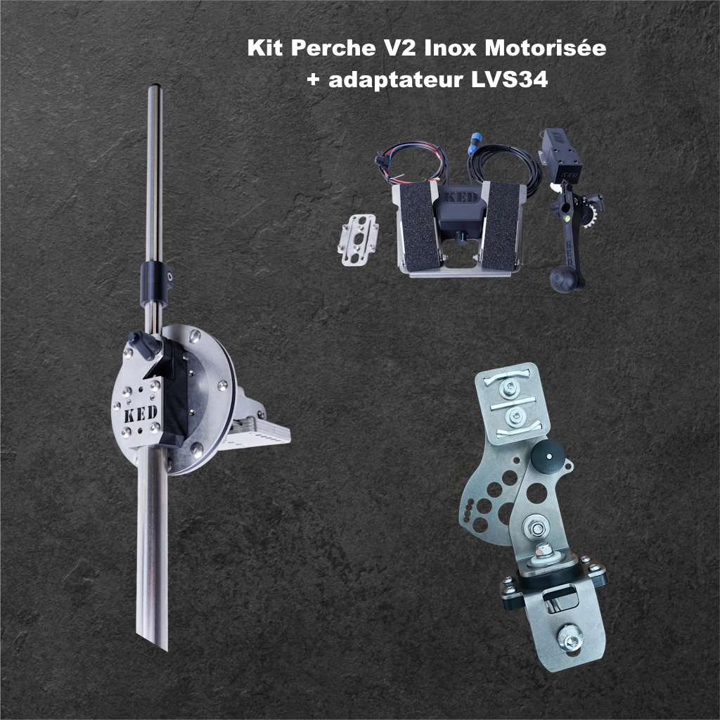 Perche KED version 2.0 Modèle: Motorisée pour LVS34