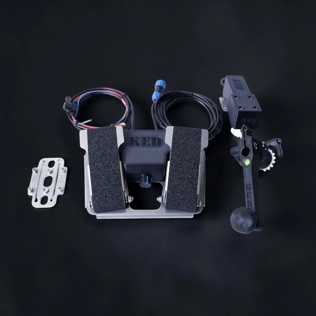 Kit moteur + pédalier complet pour perche KED V1 ou V2