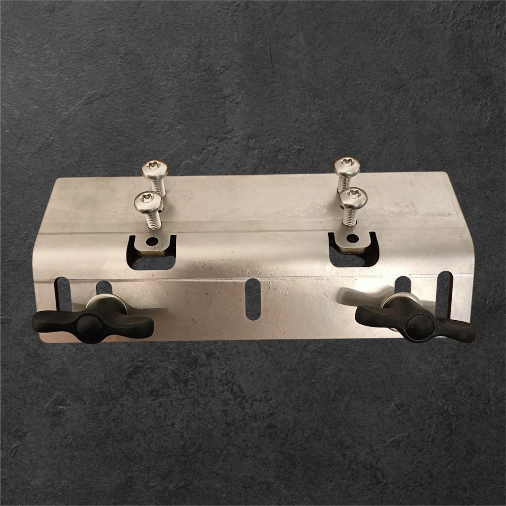 KED Adaptateur perche pour bateau Lund Modèle: Adaptateur 45°