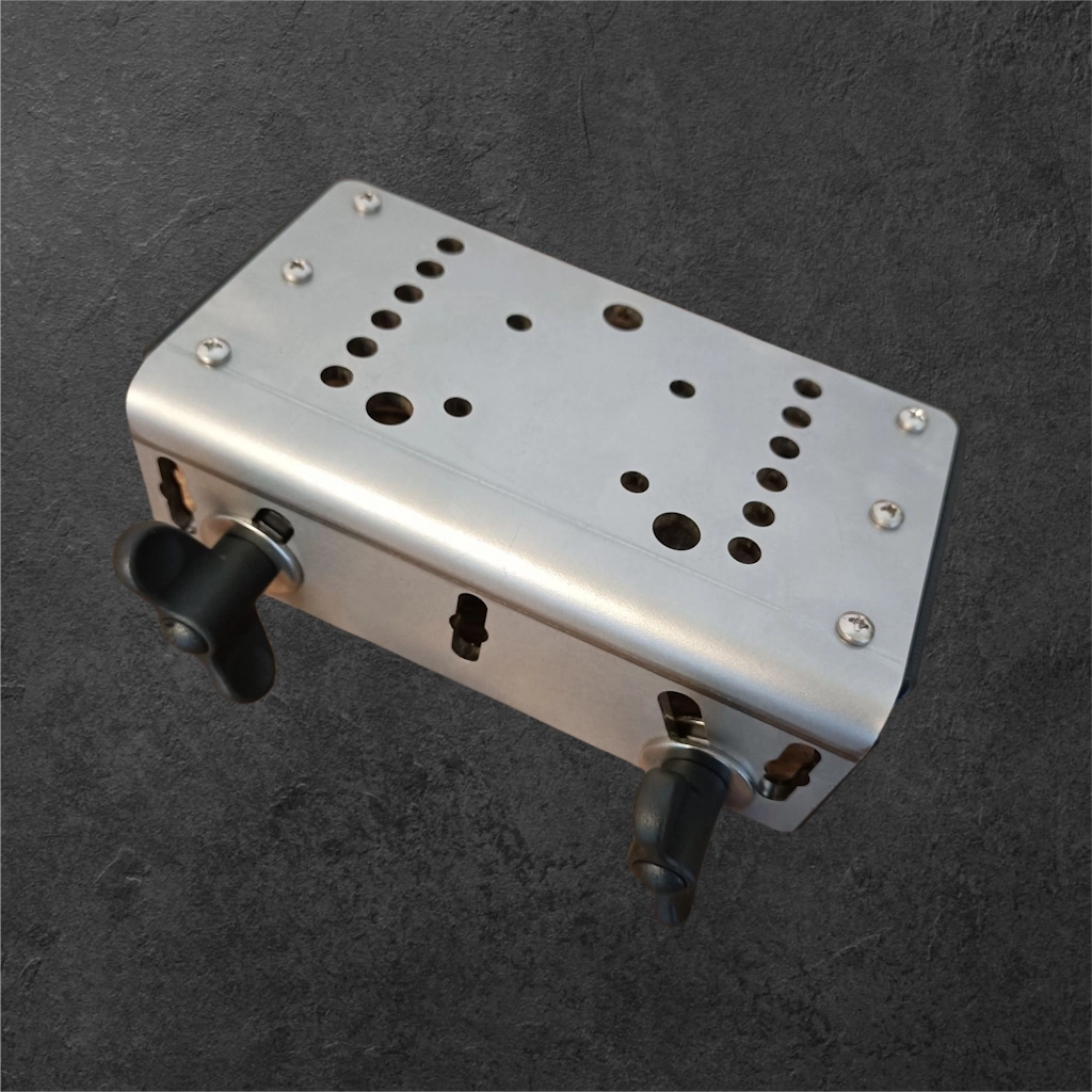 KED Adaptateur perche pour bateau Lund Modèle: Adaptateur 90°