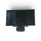 Système de fixation noir Crisafish ALUMATRAC pour accessoires de bateau Alumacraft en aluminium usiné