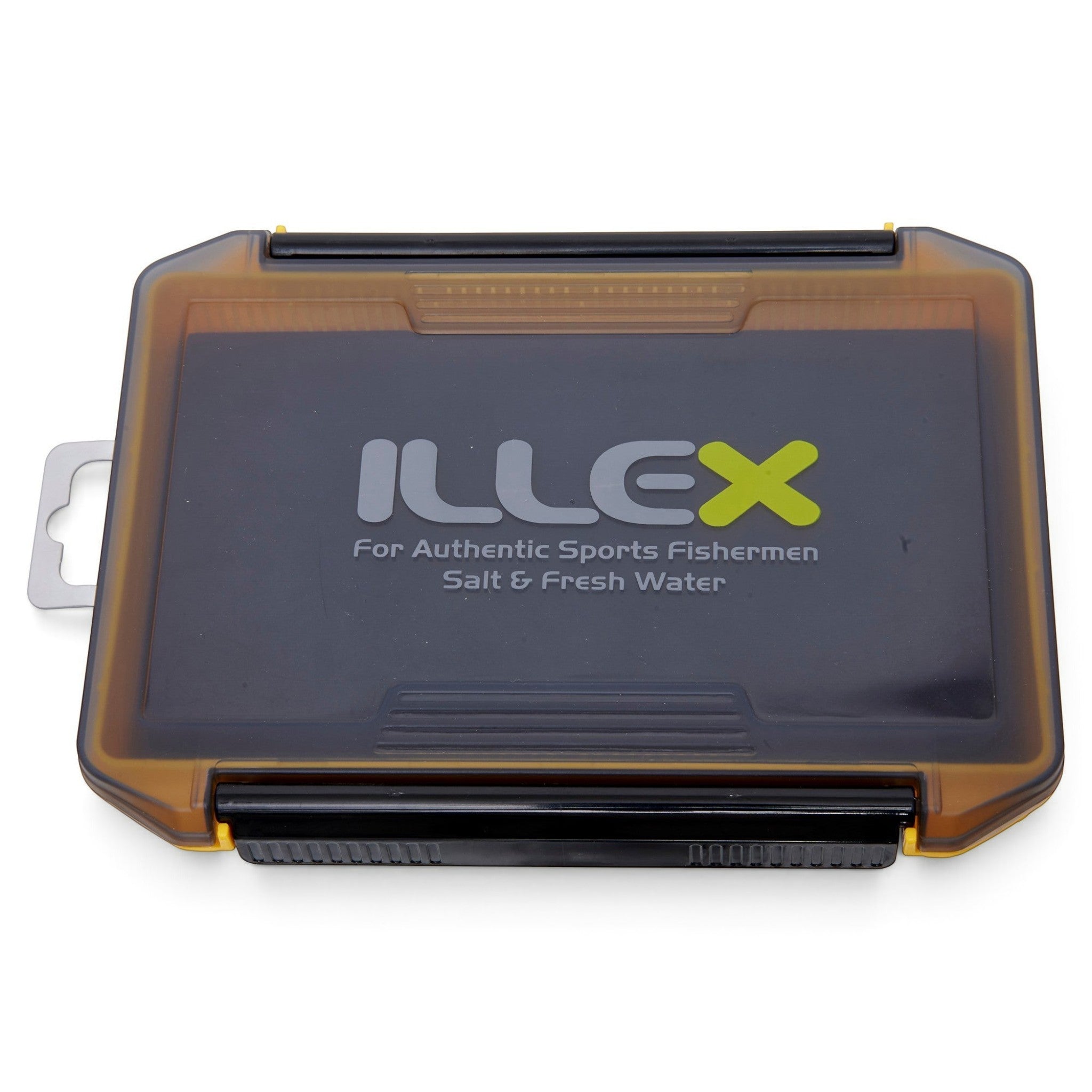 Boîte de rangement Crisafish pour leurres de pêche Illex avec couvercle translucide et intérieur en mousse protectrice