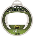 Bobine de fil de pêche Crisafish Gunki Hard Mono transparent haute résistance pour bas de ligne carnassier 0,40 mm