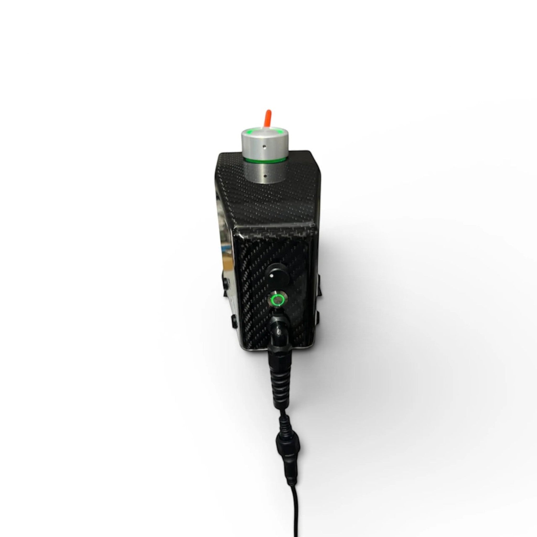 Système de support de canne à pêche motorisé Crisafish en fibre de carbone avec indicateur lumineux vert