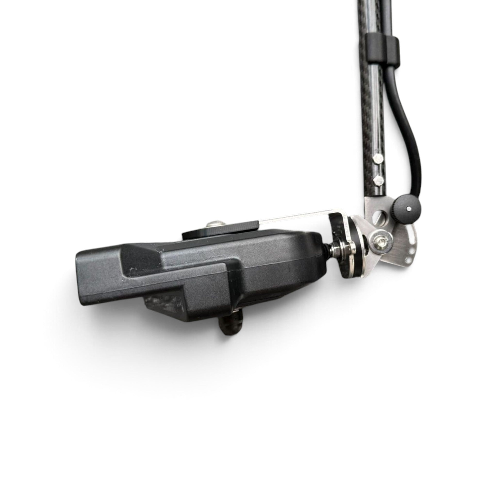 Support de sonde Garmin Crisafish articulé en métal et polymère pour bateau de pêche avec mécanisme de réglage précis